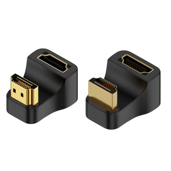Адаптер HDMI-совместимый штекерный разъем на гнездовой разъем Ultra-Clear 8K с поддержкой UHS2.1 и индикаторной лампой
