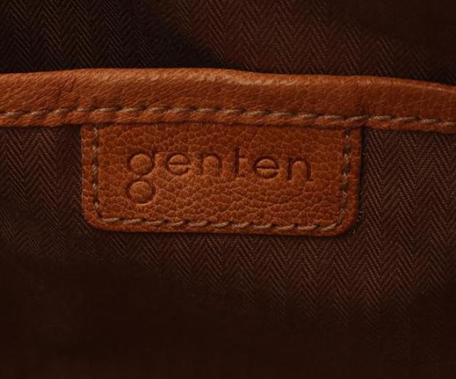 Сумка через плечо Genten с клапаном, Козья кожа Базовый, Верблюжий