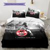 Köln Bedding Quilt Set Quilt Cover Pillowcase Home Decoration Birthday Gift (1 * duvet cover + 2 * pillowcase, without core)
