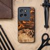 Bewood Unique case for Motorola Edge 50 Neo - Orange