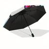 1pc Hello Kitty,Lollipop Automatic Umbrella-Foldable, Durable 8-Bone Design, Compact and Stylish, Great for Camping, Halloween, Christmas, M