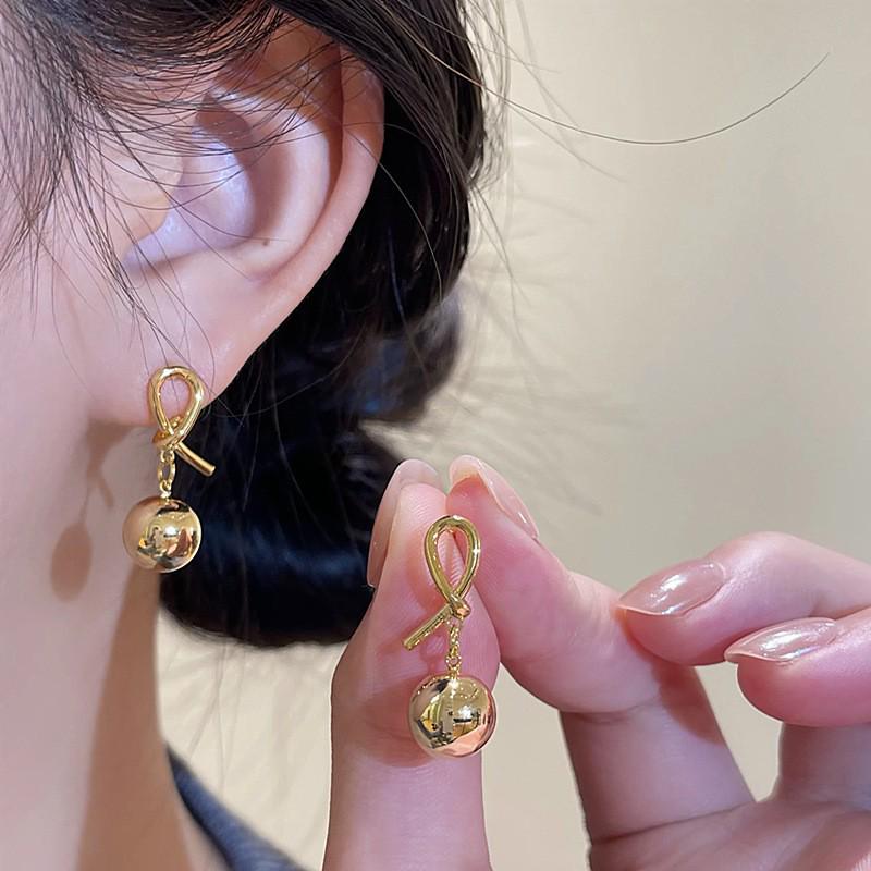 Геометрические серьги-кольца в корейском стиле: Элегантные, Универсальные Украшения для Ушей для Женщин и Студенток