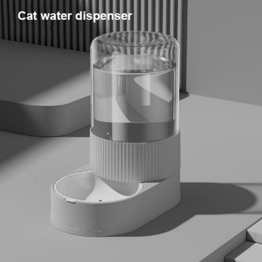 С фонтанчиком для воды Автоматическая кормушка Пищевой пластик 9 стилей Миска для корма для собак и кошек Универсальная Большая емкость