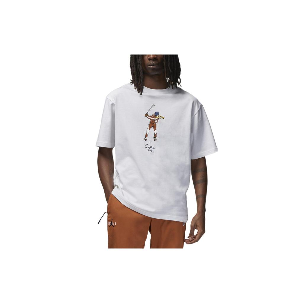 Jordan Футболка Eastside Golf из коллаборации с Eastside (Азия) Белая мужская уличная одежда DV1891-100