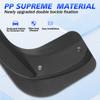 Soft Mudguards For Tesla Model 3 2024 2025 2026 Official Original Front Rear Wheel Fenders Splash Guards Model 3 Accessories