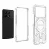 BIBERCAS J-16 Transparent Series For Xiaomi Redmi K70E 5G/Poco X6 Pro 5G Case Compatible with MagSafe TPU+PC Phone Cover
