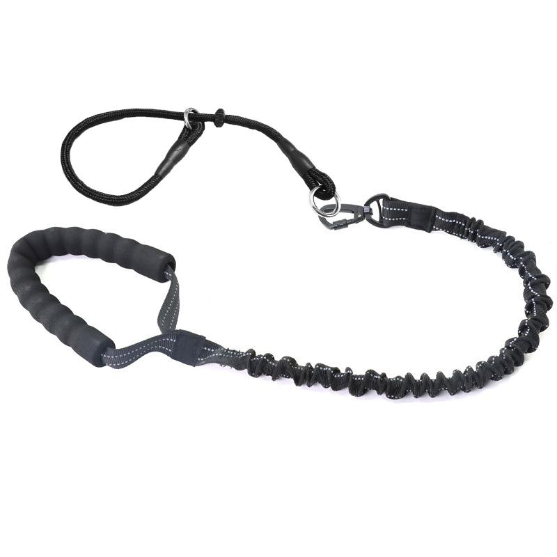 Прочный поводок-удавка, удобный, прочный поводок-веревка для больших и средних собак, поводок для дрессировки домашних животных без рывков