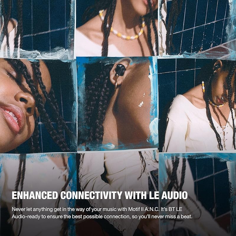 Marshall Шумоподавляющие полностью беспроводные наушники Motif II ANC. черный 30 часов непрерывного воспроизведения/совместимость с зарядкой Qi/совместимость с вызовами []