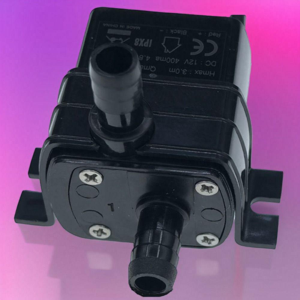1Pcs DC12V 4.8W Mini Pump Brushless Motor Diving Pump New Water Pump for Fish Tank Fountain