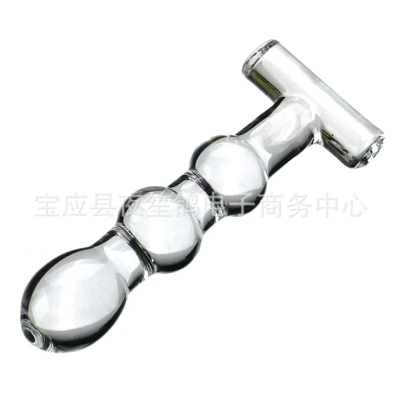 Anus Dilator Prostate Massage Stimulation Glass Anal Butt Plug Stick Sex Toy For Adult Women Anal Plug Anal Beads Vaginal G-spot