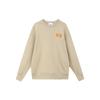 Y-3 FW22 Logo Print Letter Crewneck Sweatshirt Men Sweatshirt Khaki HT4496