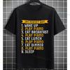 Unisexs Piano Keyboardist Graphic Tshirt My Perfect Day Piano Schedule Pure Cotton Short Sleeve Casual Streetwear Tshirts