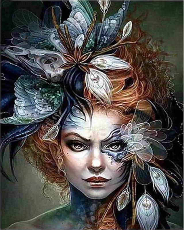 5D DIY Алмазная картина «Эльфы и ангелы», Новое поступление, Алмазная вышивка, цветок, вышивка крестиком, Алмазная мозаика, украшение для дома