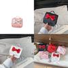 Small Princess Fashion Butterfly Bow Girl Mini Crossbody Bag With Pu Material For Toddler Daily Use