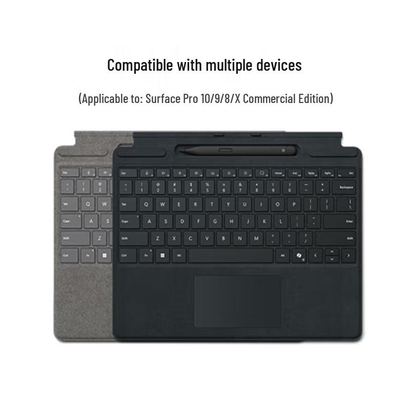 Microsoft Surface Pro 10 Commercial Keyboard Cover with Copilot Key