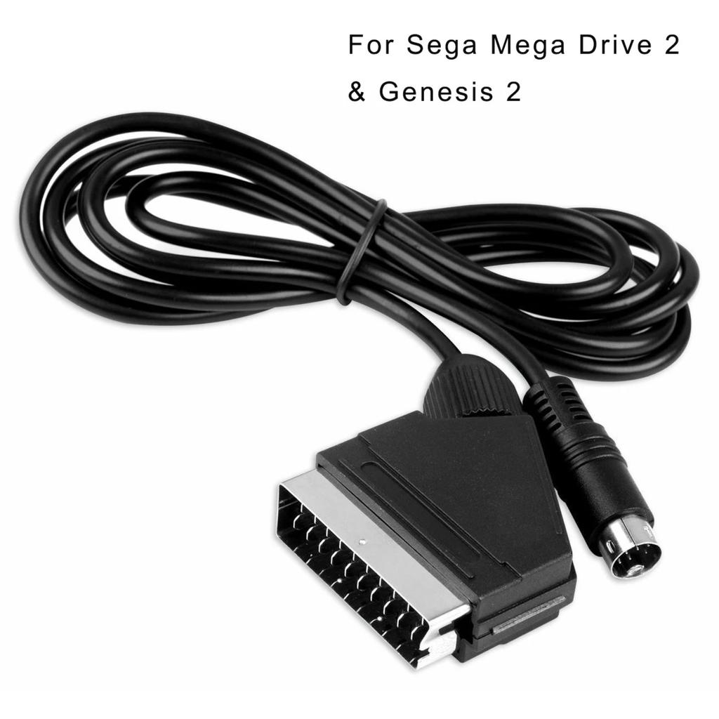 RGB Кабель Scart для Sega Mega Drive 2 & Genesis 2 ТВ PAL Версия AV Sega Saturn Scart Кабель