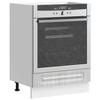 VidaXL Oven Cabinet Kalmar Sonoma Grey Engineered Wood 853523