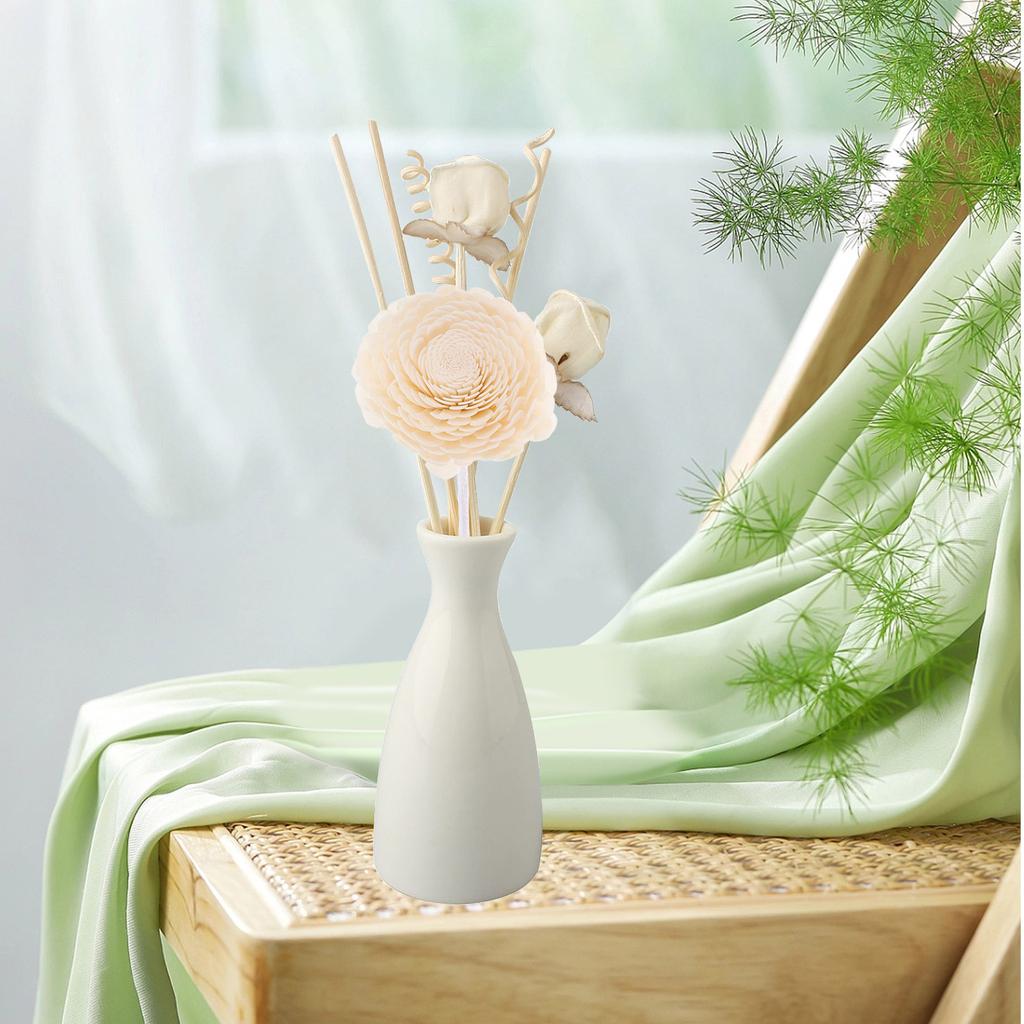 4 шт. хлопковых цветочных украшений, многоцелевой диффузор для сухих цветов, диффузор для эфирных масел, цветок своими руками