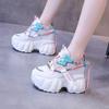 Women's Sneakers Platform Chunky Sneakers Women Casual Sport Shoes Thick Sole Fashoion Footwear