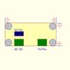 Adjustable Voltages Step Down Converter Module Circuit Board High Current 2.2A Output to Power Supply Module