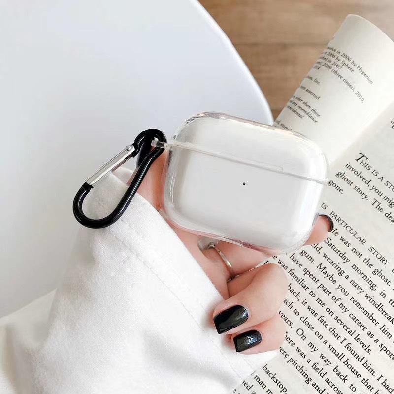 Простой и прозрачный мягкий чехол из ТПУ для беспроводных Bluetooth-наушников Apple AirPods 4-го поколения/pro2 3-го поколения, противоударный