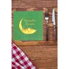 Ramadan Mubarak Gold Gilded Napkin 16l 16x16 Cm Gold Leaf With Ramadan Feast Themed Religious Ornament