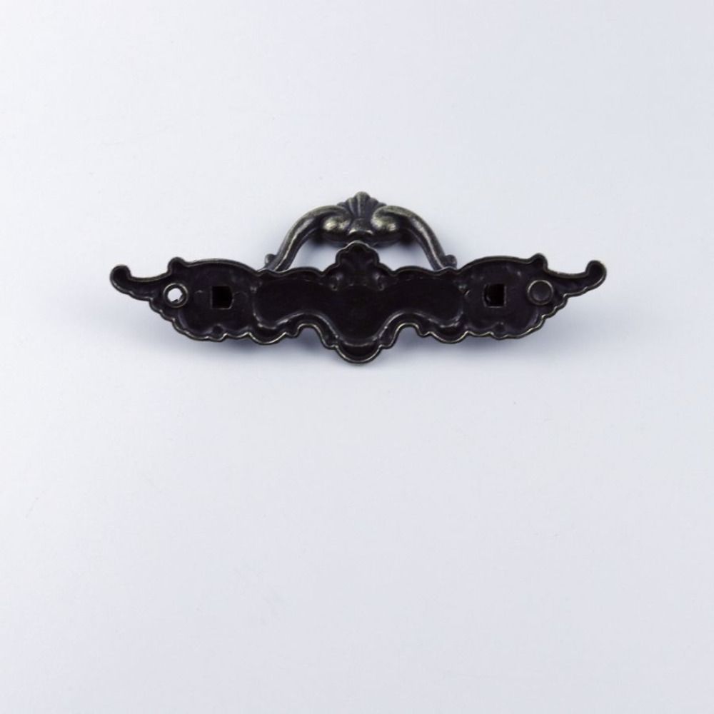 Decorative Vintage Pulls Zinc Zinc Zinc Alloy Drawer Ring Pulls Screw Drawer Handles Wood Case