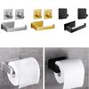 3PCS/Set Stainless Steel Kitchen Tissue Holder Wall Mounted Paper Towel Rack Towel Hook Home