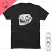 Футболка с мемом Troll Face Problem Проблема Тролль Лицо Тролля Pro Ace Pr Ny Me Смешные Хлопковые Футболки