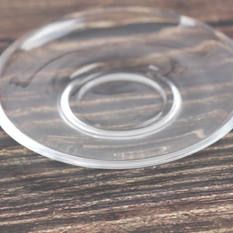 Виды термостойких прозрачных стеклянных блюдцев для чашек для чая, кофе, чашек, кружки