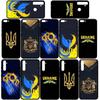 Для Samsung Galaxy S24 S23 iPhone 16 15 14 Xiaomi Redmi Note 13 12 11 10 Plus 9 Pro Max X XR Чехол для телефона Подсолнух Украина Флаг Карта Цветок OPPO Huawei