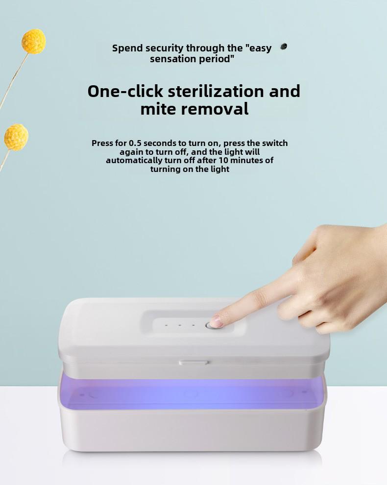 Multifunctional UV Disinfection Box for Phones, Pacifiers, and Underwear