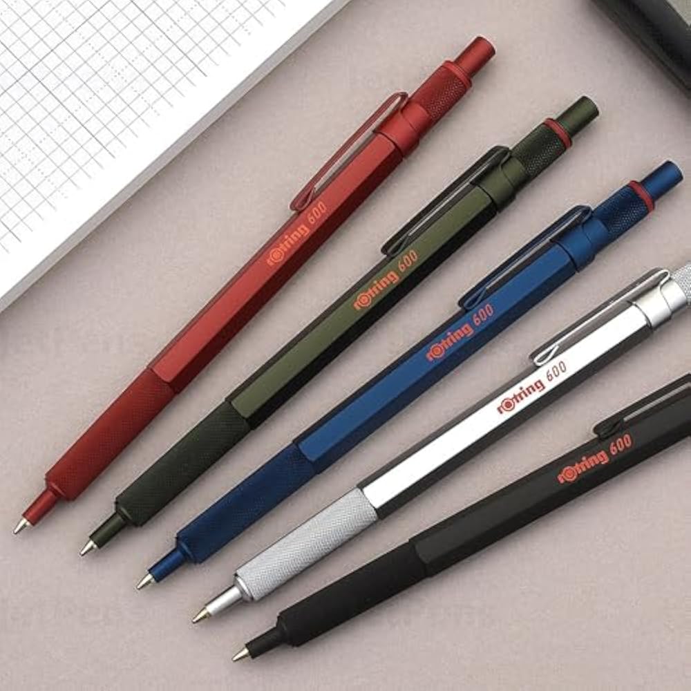 Шариковая ручка RotRing Rotling, Permanent 600, Железно-синий, 2114262, Обычная импортная