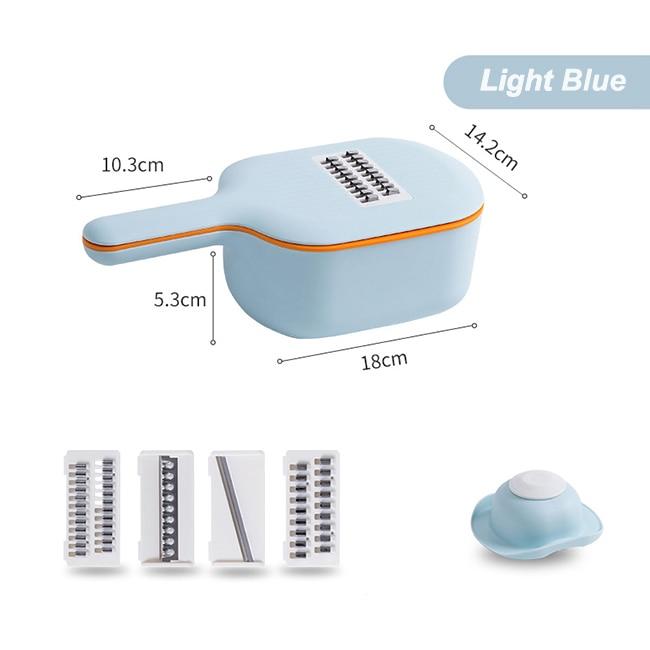 1 комплект, многофункциональная терка для картофеля, моркови, огурца, терка с ситечком, кухонная корзина для мытья овощей