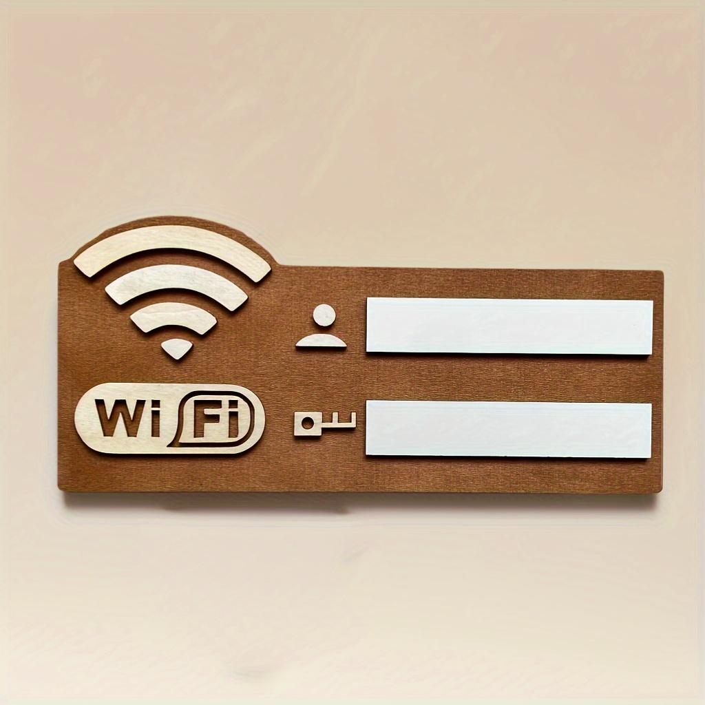 1 шт. Знак с теплым напоминанием о пароле Wi-Fi, Рукописный логотип, Знак бесплатного Wi-Fi, Знак напоминания о беспроводной сети