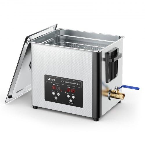 VEVOR 10L Ultrasonic Cleaner, Professional Ultrasonic Cleaner Machine with Cleaning Basket & Digital Display