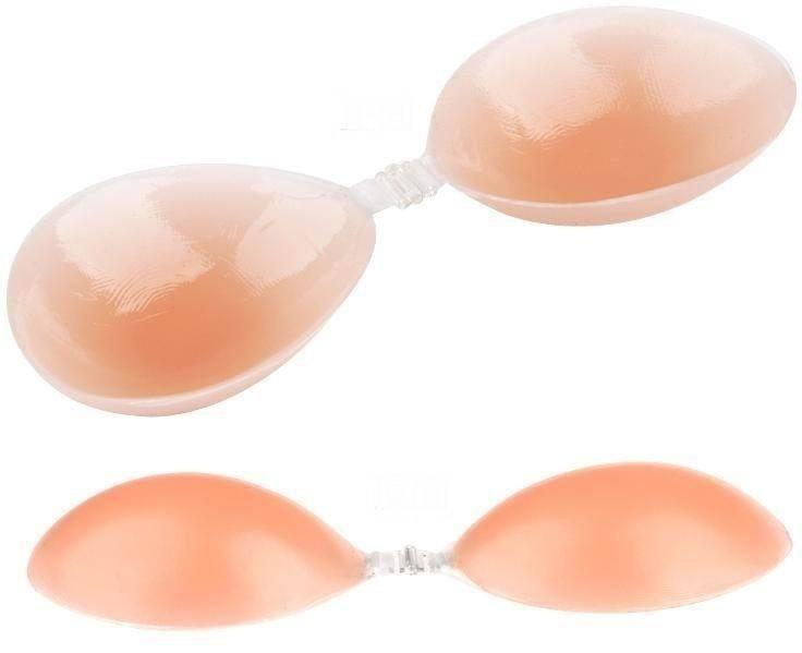 4 размера Силиконовый самоклеящийся наклейка на геле бюстгальтер Push Up Backless Invisible Bra