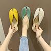 Women's Slippers and Ladies Sandals Mules Slides Flat Green Outside Summer 2024 Shoe W Vip Trend Shoes On Promotion I Offer F B