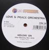 12-дюймовая пластинка LOVE & PEACE ORCHESTRA - Holdin' On FRX01 Fresca 1999 UK Танцевальная и Электронная Б/У
