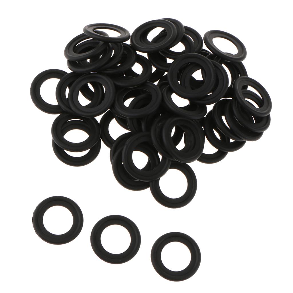 High Performance Rubber Oil Drain Plug Washers Gasket Set for Engine Oil Pan Car Drain Bucket