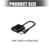 USB3.0 to VGA Video Display Adapter 1080P Multi Display Converter Video Cable for Projector Laptop Monitor PC TV