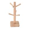 Coffee Cup Holder Beech Furrow Design In Bulk Mug Tree Cup Storage Rack for Kitchen Home