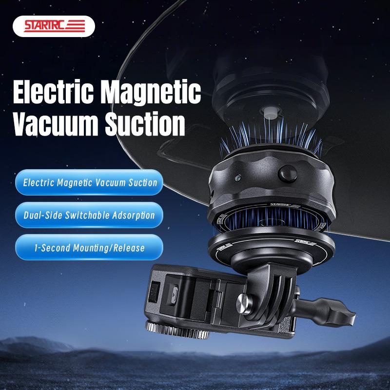 Electric Magnetic Plastic Suction Cup 360 Degree Rotation Feature Accessories for Instax5 Sports Camera