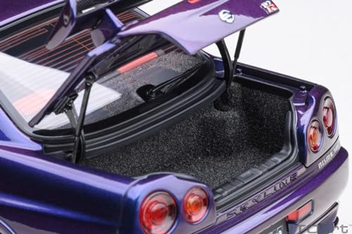 AUTOart 1/18 Scale Nismo R34 GT-R Z-tune Midnight Purple III Finished Product