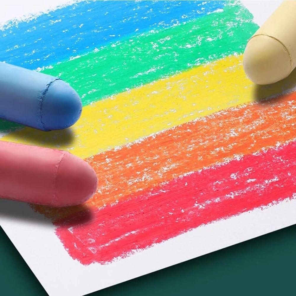 DIY Painting Беспыльный мел Нетоксичный твердый водный мел Учительский мел Доска Белая доска