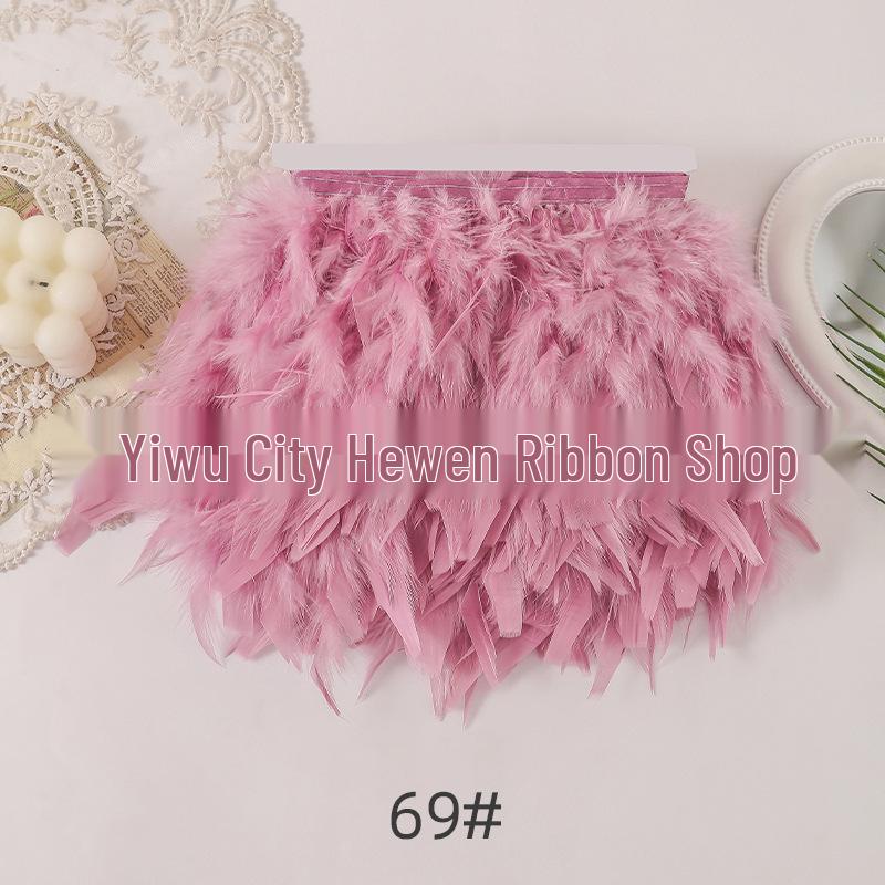 Отделка из перьев индейки 10-15 см для одежды, DIY и украшений