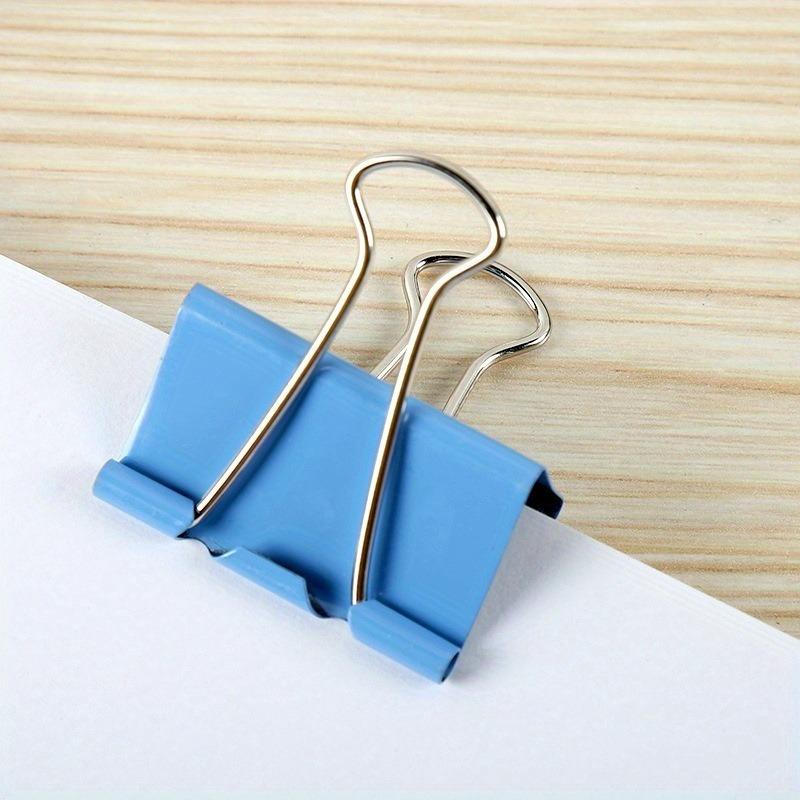 32 мм/41 мм/51 мм 12/24 шт. цветной длинный зажим-ласточкин хвост большой средний и малый набор канцелярских принадлежностей