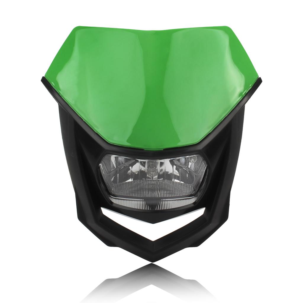 Обтекатель фары мотоцикла для KTM Yamaha Kawasaki Suzuki Honda KLX Галогенный DirtBike Эндуро Мотокросс Фара Модифицированные детали