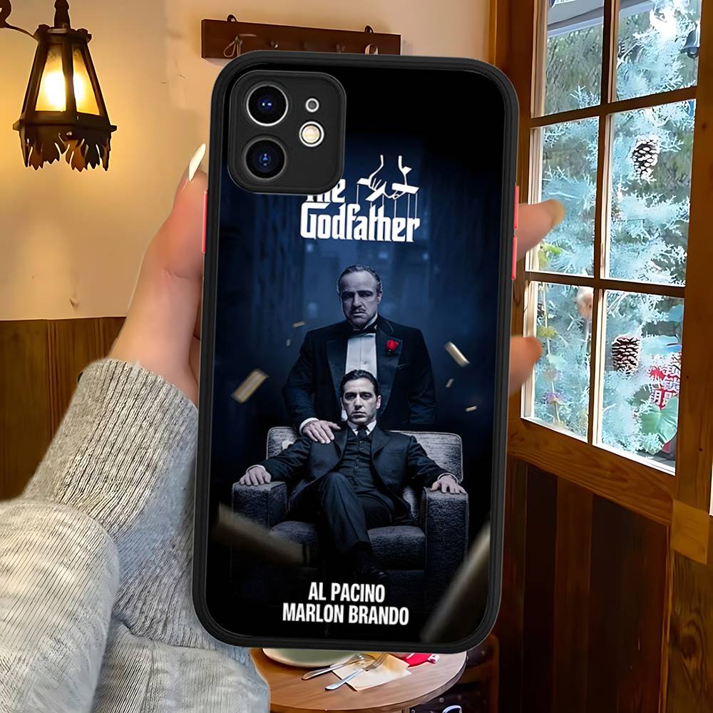 США ТВ Крёстный отец Чехол для телефона Для IPhone 16 15 14 13 12 11 Pro Max Plus X XS MAX Черный Матовый Чехлы для телефона