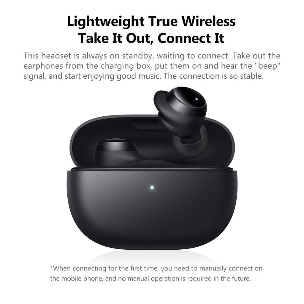 Наушники Xiaomi Redmi Buds 3 Youth Edition IP54 Водонепроницаемые Bluetooth 5.2 Наушники-вкладыши TWS True Беспроводная сенсорная гарнитура